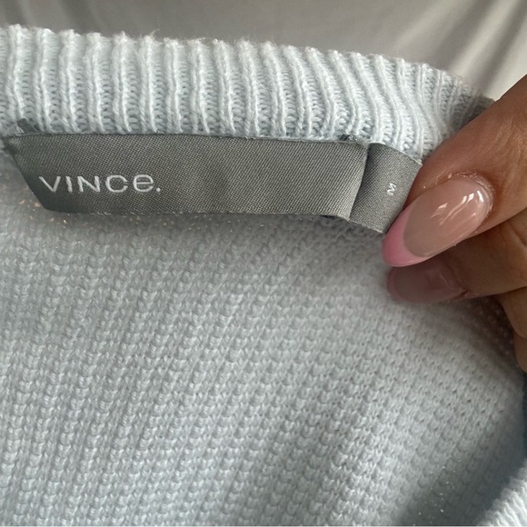 VINCE light Blue Pullover Sweater - Picture 5 of 5
